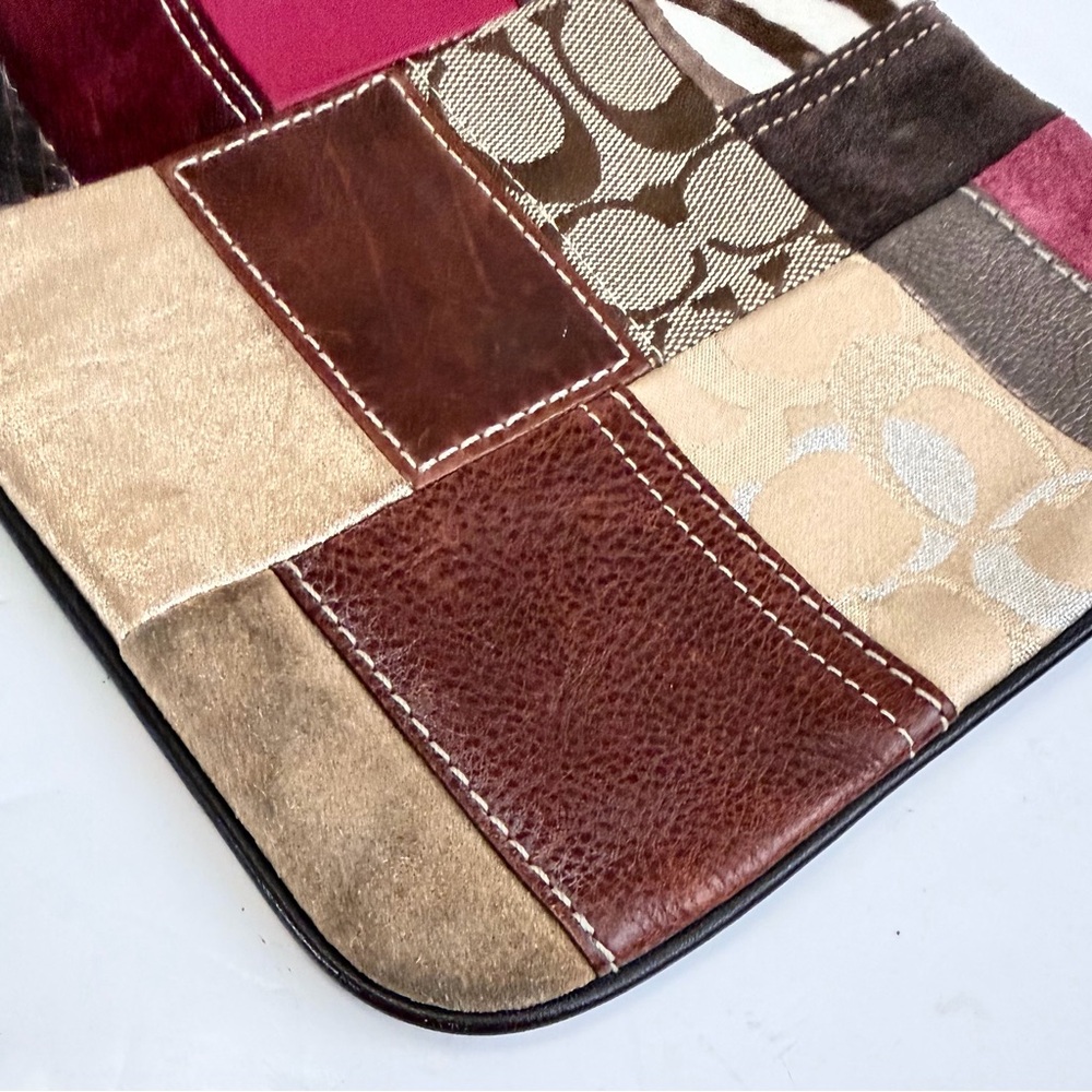 🐝 Coach Patchwork Crossbody Swingpack - Multicol… - image 3